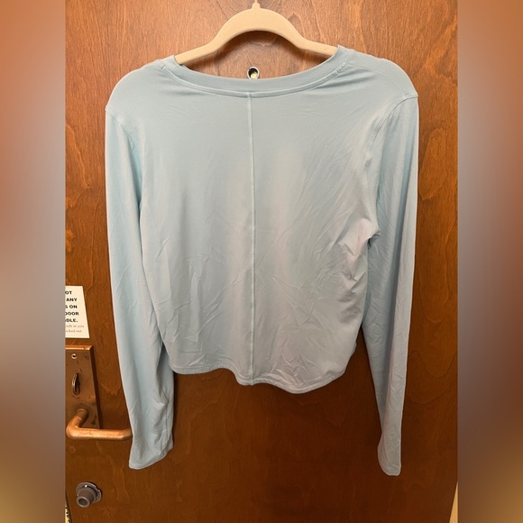 Light Blue Hollister Gilly Hicks Workout shirt - Picture 2 of 3